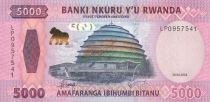 Rwanda 5000 Francs Monument - Two woven baskets - 2024