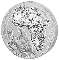 Rwanda Martial Eagle - 50 Amafaranga Silver Oz 2024