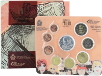 Saint-Marin Federico Fellini - Coffret Euro 2013 + 5 ?