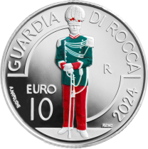 Saint-Marin Guardia di Rocca - 10 Euros couleur Argent 2024