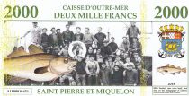 Saint-Pierre and Miquelon 2000 Francs Chateaubriand - Terre Neuve - 2018 - Fantaisy