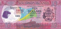 Salomon (îles) 10 Dollars - Jeux du Pacifique - 2023 - Polymer - Série S1