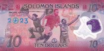 Salomon (îles) 10 Dollars - Jeux du Pacifique - 2023 - Polymer - Série S1