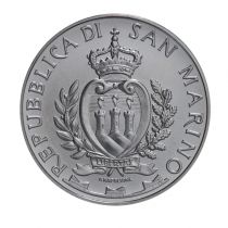 San Marino 25 years since the fall of the Berlin Wall - 5 Euros Silver 2014