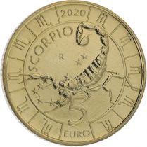 San Marino Scorpio - 5 Euros 2020 - Zodiac and Astrology