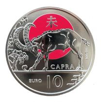 San Marino The Capra - 10 Euros Colour 2024 - Chinese Astrology