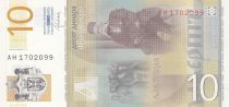 Serbia 10 Dinara Stefanovich Karadzic - 2013 - UNC - P.54b