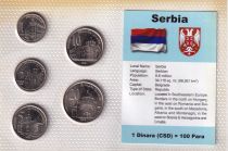 Serbia Set of 5 Coins - 2003