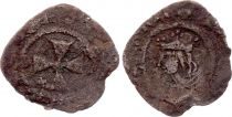 Sicile Jacques II ? Denaro - 1285 / 1296 Messine