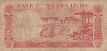 Sierra Leone 2 Leones - Palace of justice - Village - 1970