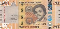 Sierra Leone 20 Leones - Constance Cummings - John - 27-04-2022 - Serial EF