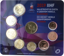 Slovaquie Coffret BU Euro SLOVAQUIE 2019 - Championnat du Monde de Hockey sur Glace 2019