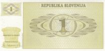 Slovenia 1 Tolar - Mountain - 1990 - Serial AA