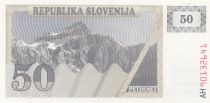 Slovenia 50 Tolarjev - Mountain - 1990- Série AH