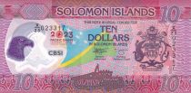 Solomon Islands 10 Dollars - Olympics Games - 2023 - Polymer - Remplacement Serial X.23