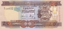 Solomon Islands 20 Dollars - Arms, flag - Musicians - 2006 - P.28a