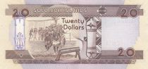 Solomon Islands 20 Dollars - Arms, flag - Musicians - 2006 - P.28a