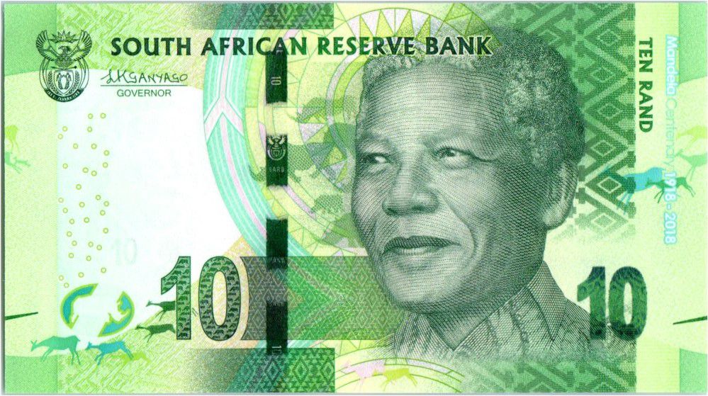 Banknote South Africa Rand Nelson Mandela Centenary