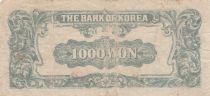 South Korea 1000 Won - President Syngman Rhee - Serial 24 - ND (1950)