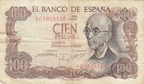 Spain 100 Pesetas - Manuel de Falla - 1970 - Série 5G