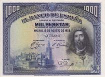 Spain 1000 Pesetas - San Fernando - 1928  - P.78