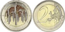 Spain 2 Euros - Historical center of Cordoba - Colorised - 2010