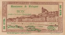 Spain 50 centimos - Ajuntament de Balaguer - 1937