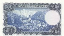 Spain 500 Pesetas - Jacinto Verdaguer - Landscape - 1971 - Serial S55