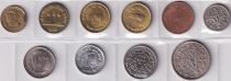 Sri Lanka Set of 10 Coins - Various Years