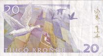 Suède 20 Kronor - Selma Lagerlöf - Oies - 2008 - P.63c