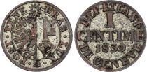 Suisse 1 Centime - Canton de Genève - 1839