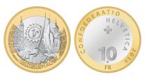 Switzerland 10 Francs, Gansabhauet - 2014