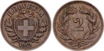 Switzerland 2 Centimes - Coat of arms series - 1912