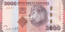 Tanzania 2000 Schillingi Lion - 2020 - Serial JZ