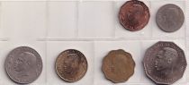 Tanzania Set of 6 Coins - 1966-1976