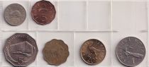 Tanzania Set of 6 Coins - 1966-1976