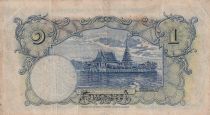 Thailand 1 Baht Rama VIII - Temple - 22-07-1935 - Serial C.49