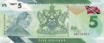 Trinidad and Tobago 5 Dollars - Bird - Building - 2020 - W.64a