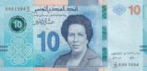 Tunisia 10 Dinars - Tawhida Ben Cheik (1909-2010) - 2020 - P.99