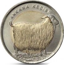 Turkey 1 Lira Goat - 2015