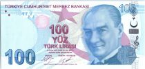 Turkey 100 Lira - Pdt Ataturk - Buhurizade Mustafa Efendi - 2009 (2017) - UNC- P.226c