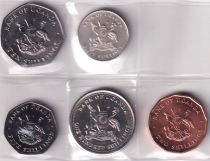 Uganda Set of 5 Coins - 1987-2007