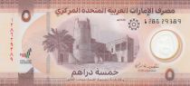 United Arab Emirates 5 Dirhams - Ajman fortress - Polymer - 2024 - P.W36a