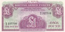 United Kingdom 1 Pound - British Armed Forces