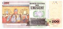 Uruguay 200 Pesos Urugayos, Pedro Figari - 2019 - Serial G