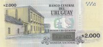 Uruguay 2000 Pesos - Urugayos - Damaso Antonio Larragna - Bibliothèque National - 2020 (2021) - Série C