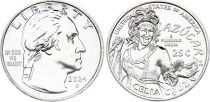 USA 1/4 Dollar - Celia Cruz - Washington quarter - D Denver - 2024