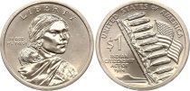 USA 1 dollar - Native American dollar - P Philadelphie