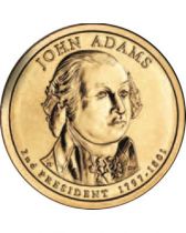 USA 1 Dollar John Adams - Liberty - 2007