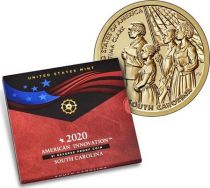 USA 1 Dollar Septima Clark Innovation 2020 S San Francisco - Caroline du Sud - Proof